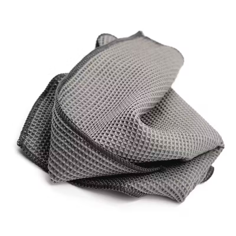 Microfiber Waffle Weave Towels - Set of 2